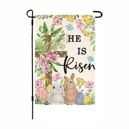 Spring Tulip 5D DIY Diamond Outdoor Flags Double Sided Diamond Art Vertical Flag