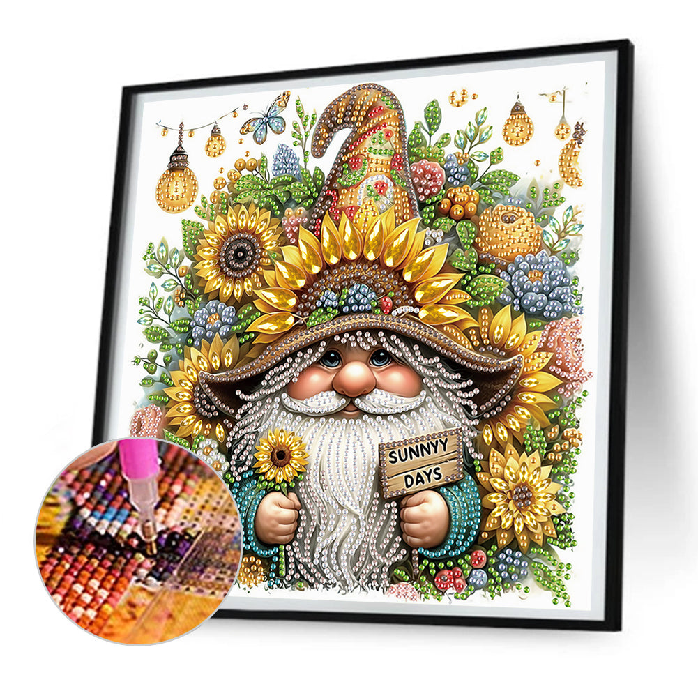Summer Goblin - Special Shaped Drill Diamond Painting 30*30CM