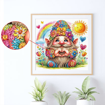 Summer Goblin - Special Shaped Drill Diamond Painting 30*30CM