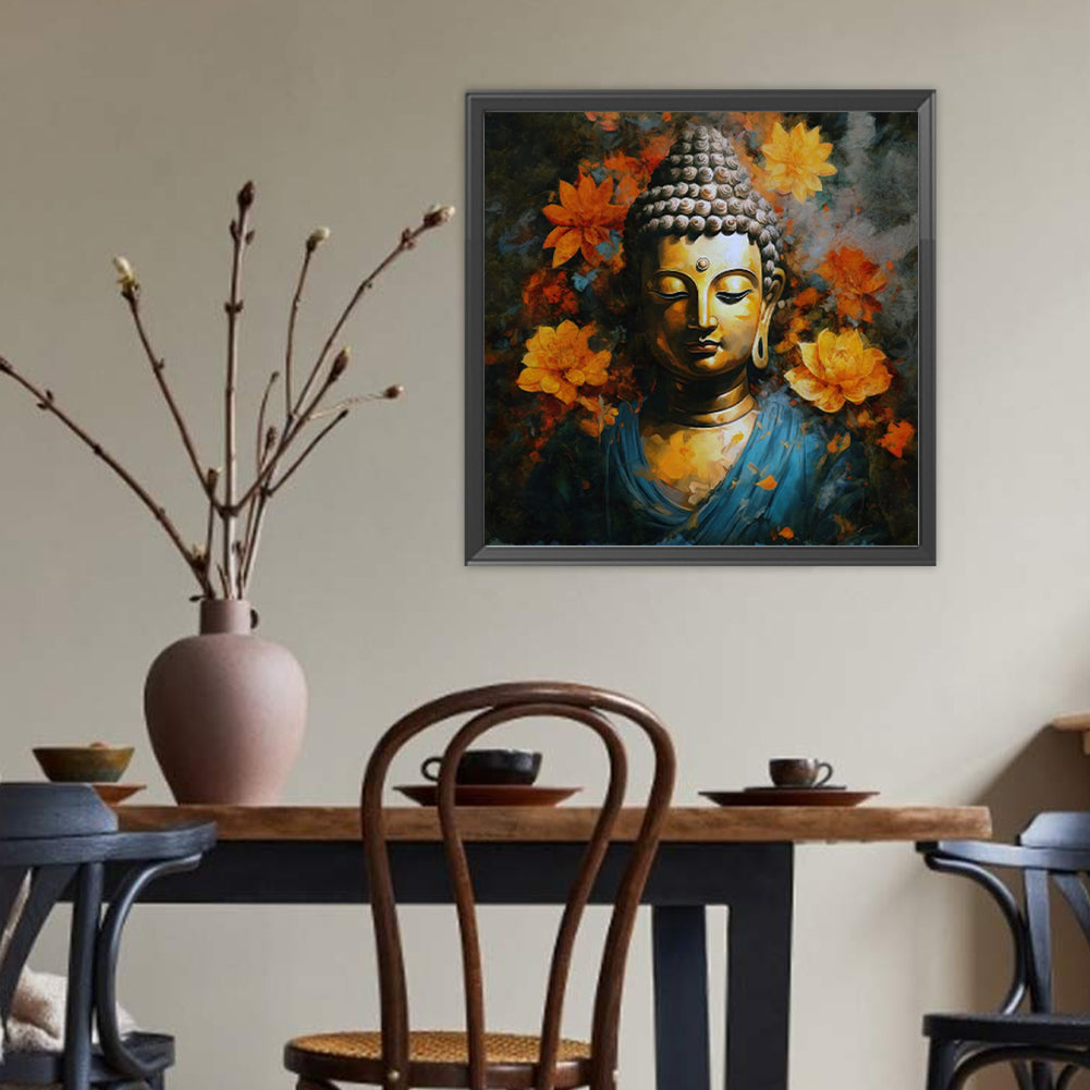 Buddha - Full Round Drill Diamond Painting 40*40CM