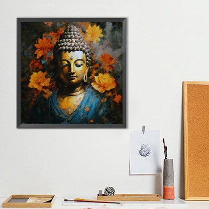 Buddha - Full Round Drill Diamond Painting 40*40CM