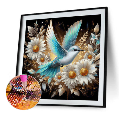 Hummingbird - Full Round Drill Diamond Painting 40*40CM