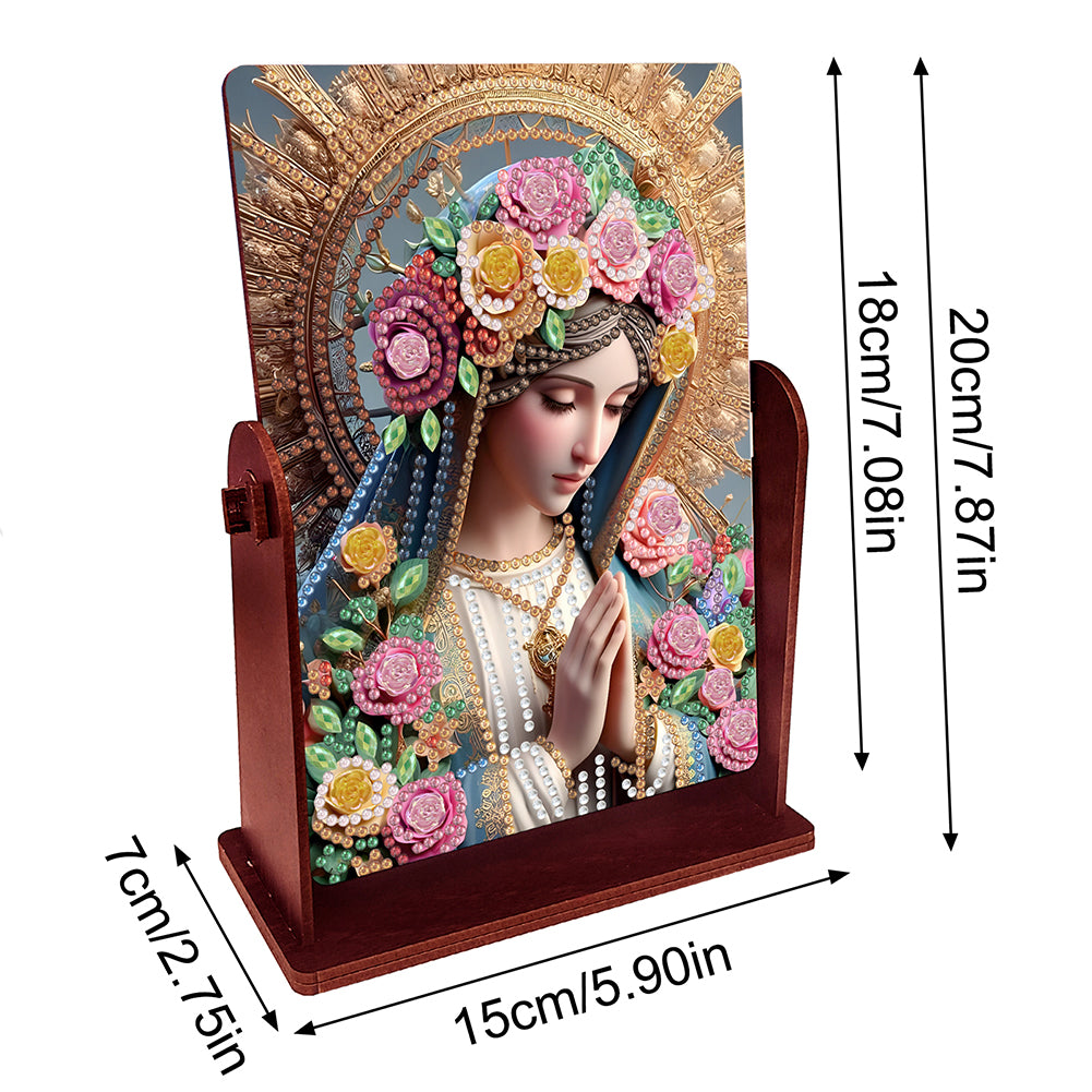 Animals Special Shape 5D DIY Diamond Art Tabletop Decor Bedroom Table Wall Decor