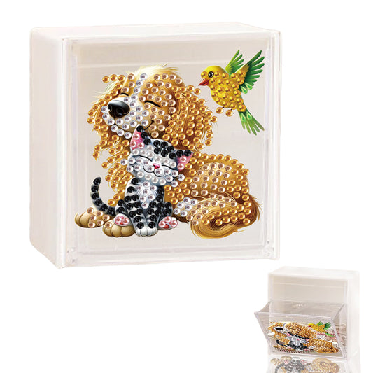 DIY Diamond Painting Storage Organizer Wall Mount Diamond Art Organizer Box