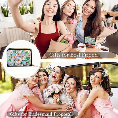 5D DIY Diamond Painting Wallet Diamond Painting Card Holder Coin Purse DIY Craft
