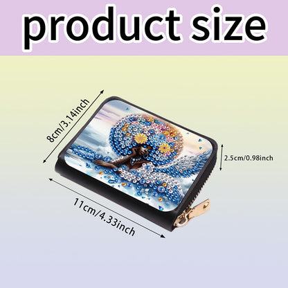 5D DIY Diamond Painting Wallet Diamond Painting Card Holder Coin Purse DIY Craft