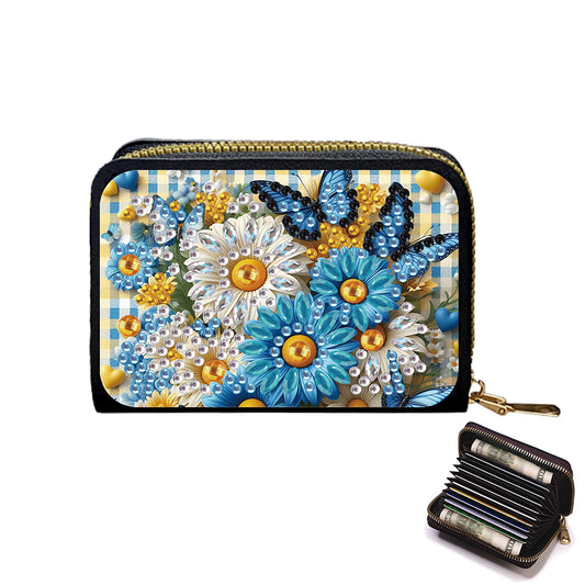 5D DIY Diamond Painting Wallet Diamond Painting Card Holder Coin Purse DIY Craft