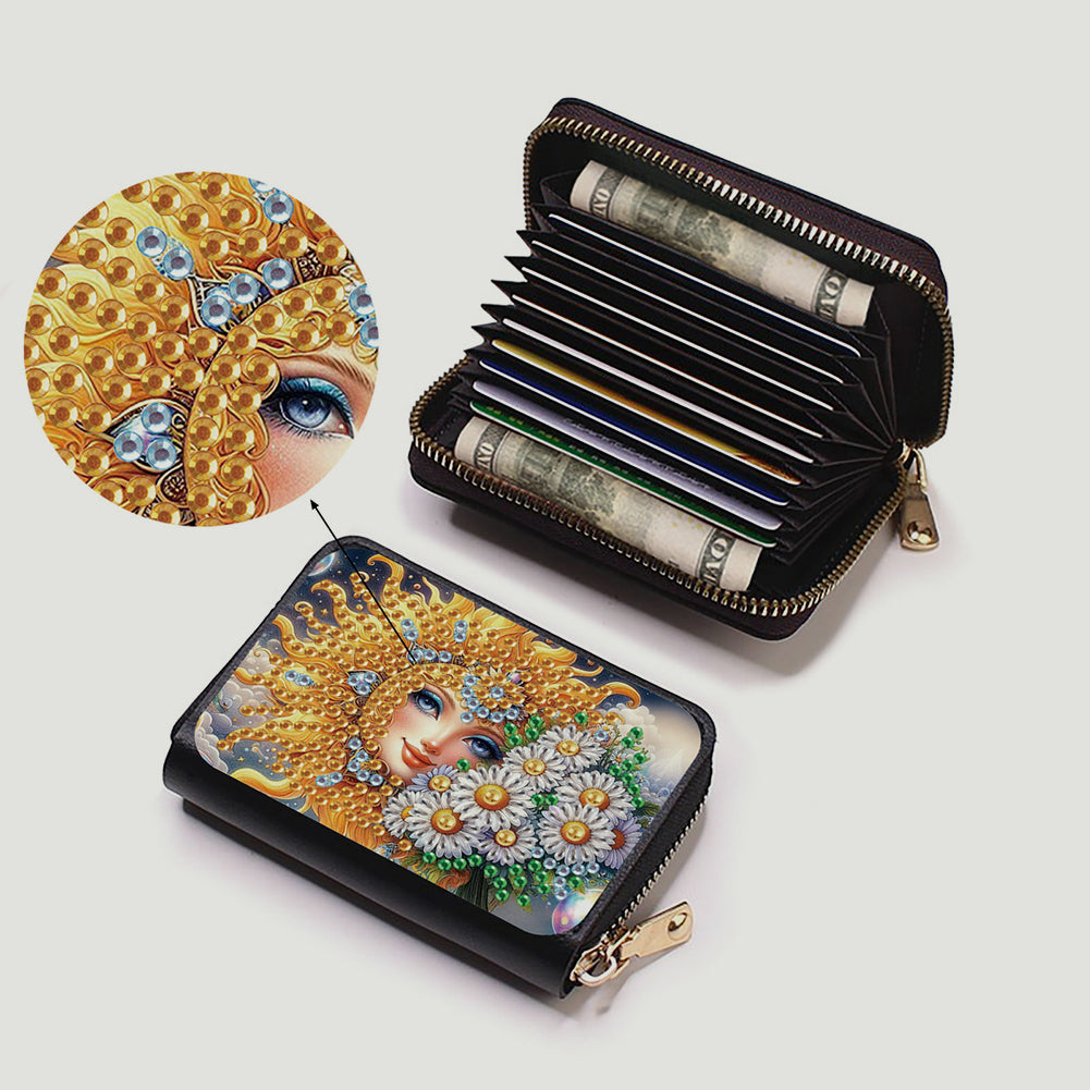 5D DIY Diamond Painting Wallet Diamond Painting Card Holder Coin Purse DIY Craft