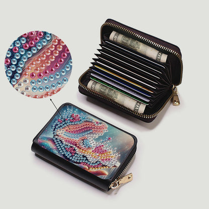 5D DIY Diamond Painting Wallet Diamond Painting Card Holder Coin Purse DIY Craft