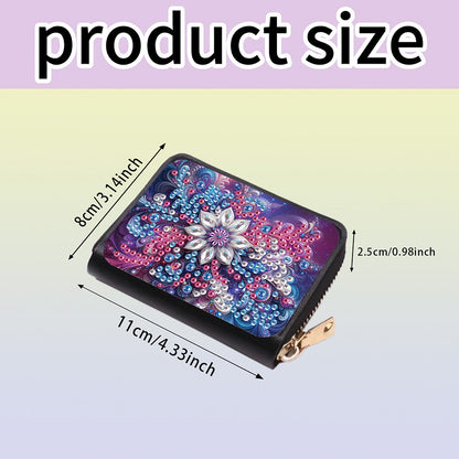 5D DIY Diamond Painting Wallet Diamond Painting Card Holder Coin Purse DIY Craft