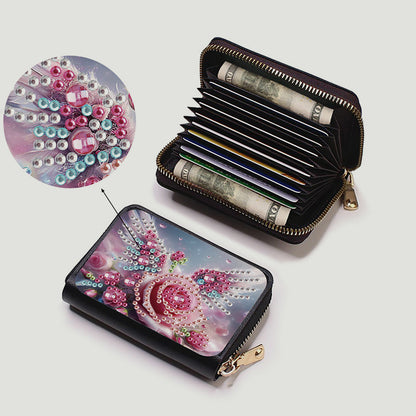 5D DIY Diamond Painting Wallet Diamond Painting Card Holder Coin Purse DIY Craft