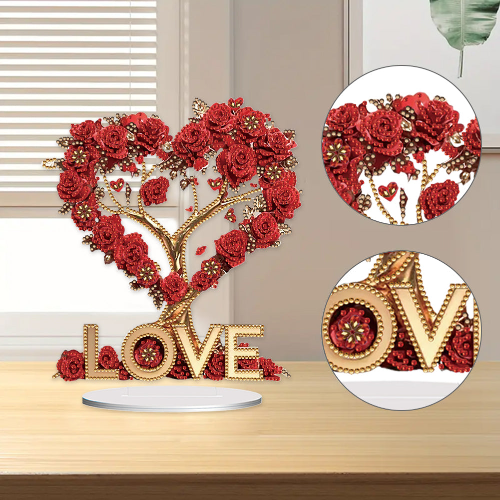 Animal Special Shaped 5D DIY Diamond Painting Tabletop Ornaments Kit Table Decor