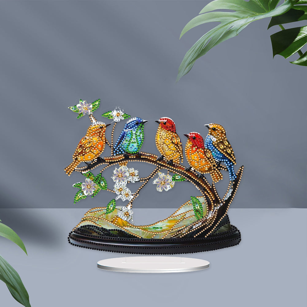 Animal Special Shaped 5D DIY Diamond Painting Tabletop Ornaments Kit Table Decor