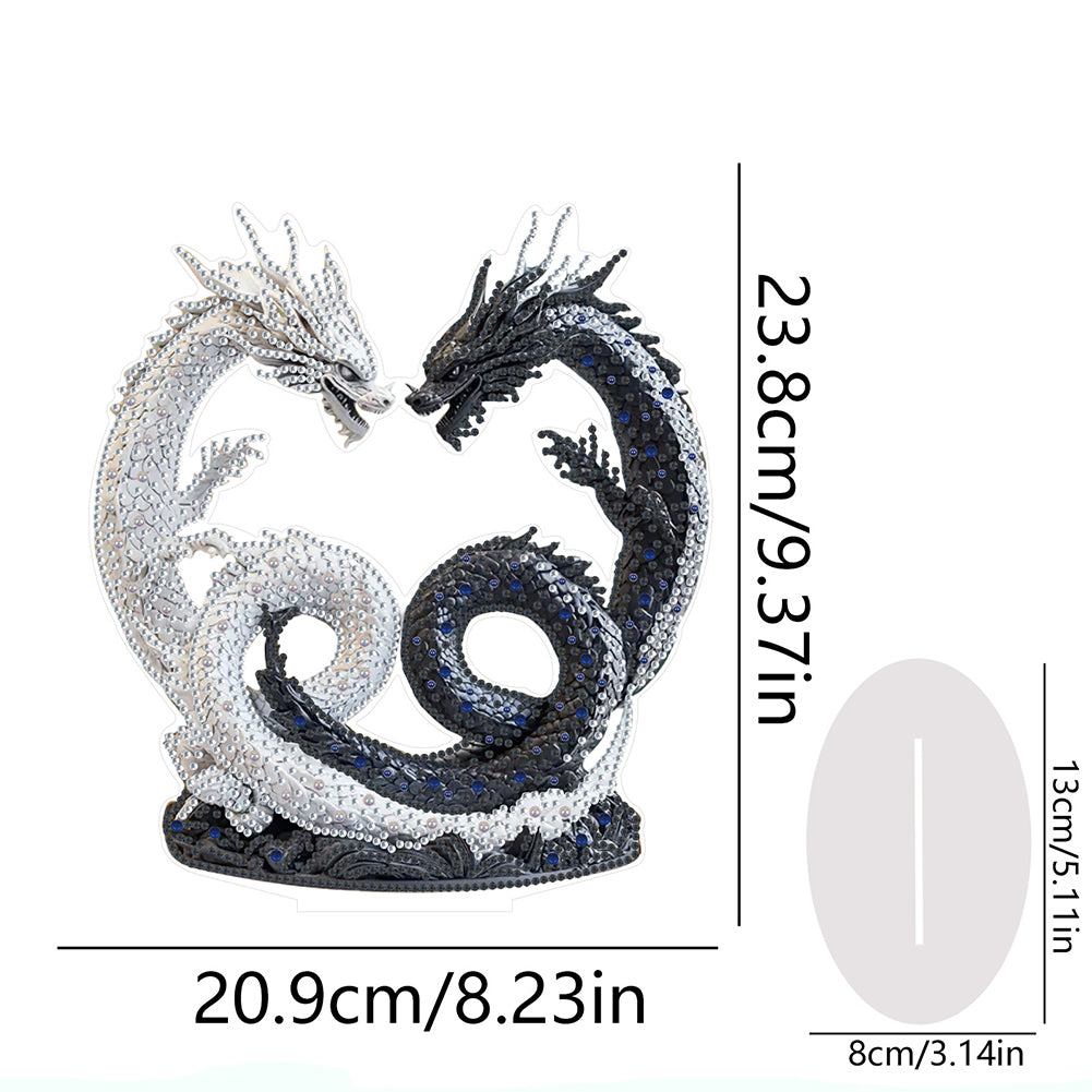 Animal Special Shaped 5D DIY Diamond Painting Tabletop Ornaments Kit Table Decor