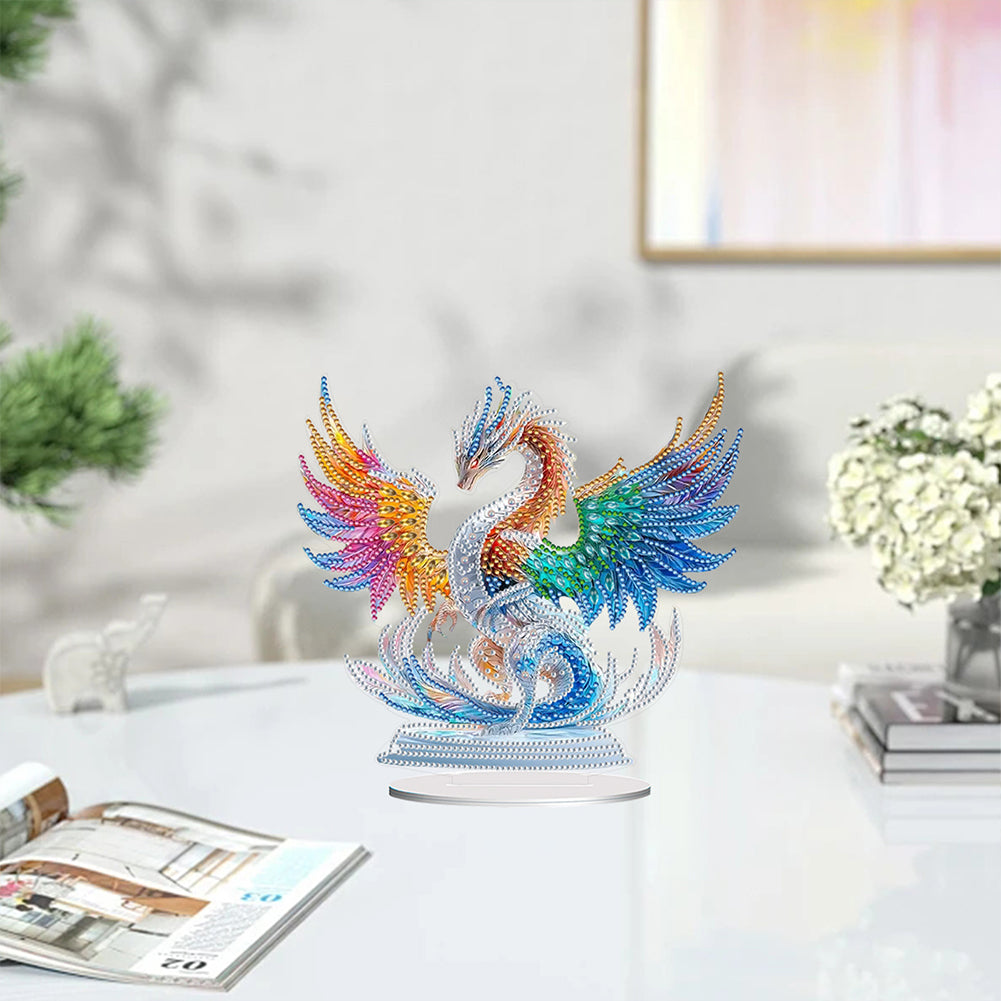 Animal Special Shaped 5D DIY Diamond Painting Tabletop Ornaments Kit Table Decor
