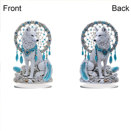Animal Special Shaped 5D DIY Diamond Painting Tabletop Ornaments Kit Table Decor