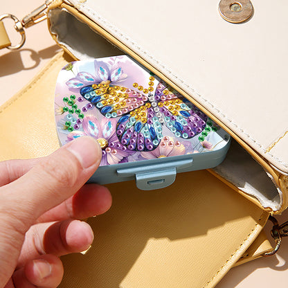 5D DIY Diamond Painting Dot Pill Case Diamond Art Pill Storage Box for Art Craft