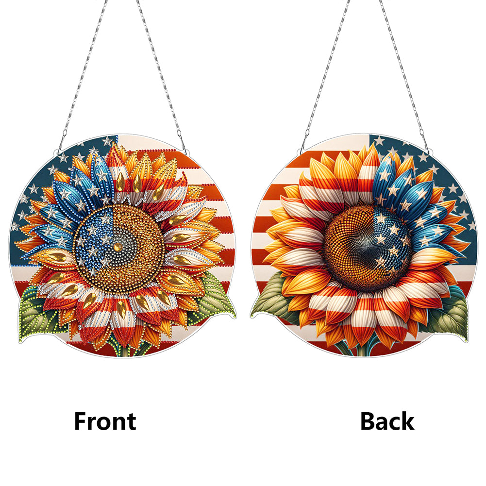 Bear DIY Diamond Art Pendant Kit Diamond Painting Hanging Pendant for Art Crafts