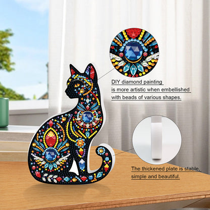 2D Flat Animal DIY Diamond Painting Desktop Decorations Bedroom Table Decoration