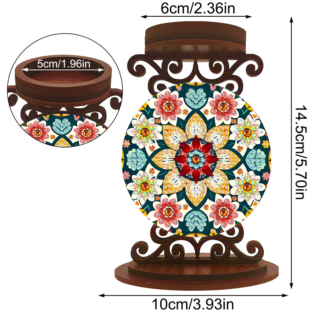 Animals Diamond Painting Candle Holder Ornaments Desktop Tea Light Candle Holder