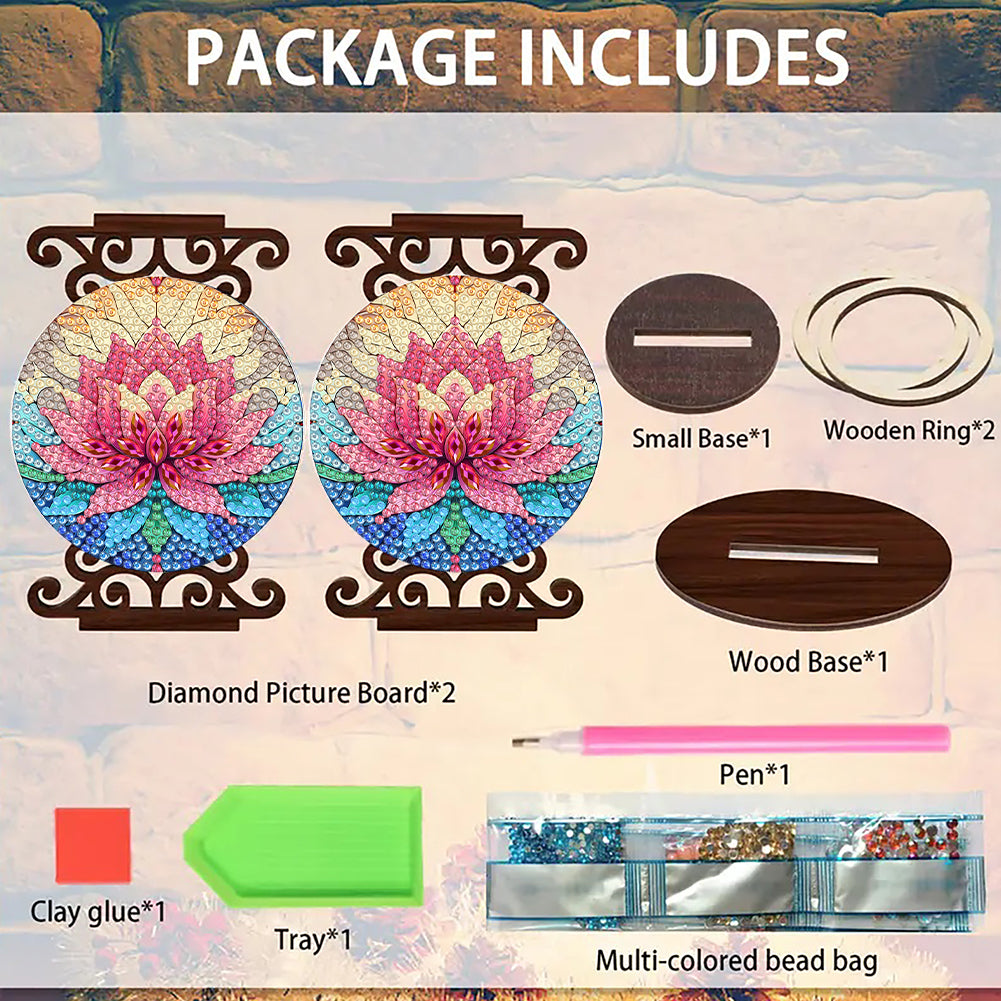 Animals Diamond Painting Candle Holder Ornaments Desktop Tea Light Candle Holder