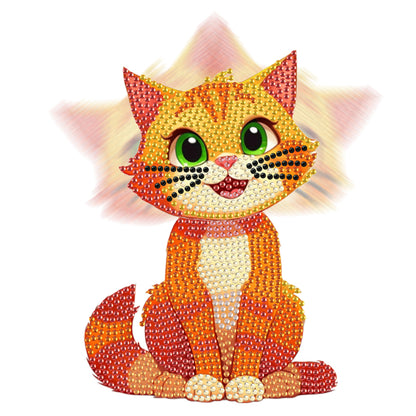 Acrylic Shaking Head Animal Desktop Diamond Art Kits Cat Dog Bedroom Table Decor