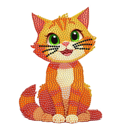 Acrylic Shaking Head Animal Desktop Diamond Art Kits Cat Dog Bedroom Table Decor