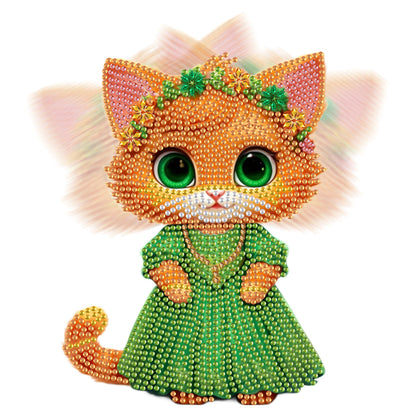 Acrylic Shaking Head Animal Desktop Diamond Art Kits Cat Dog Bedroom Table Decor