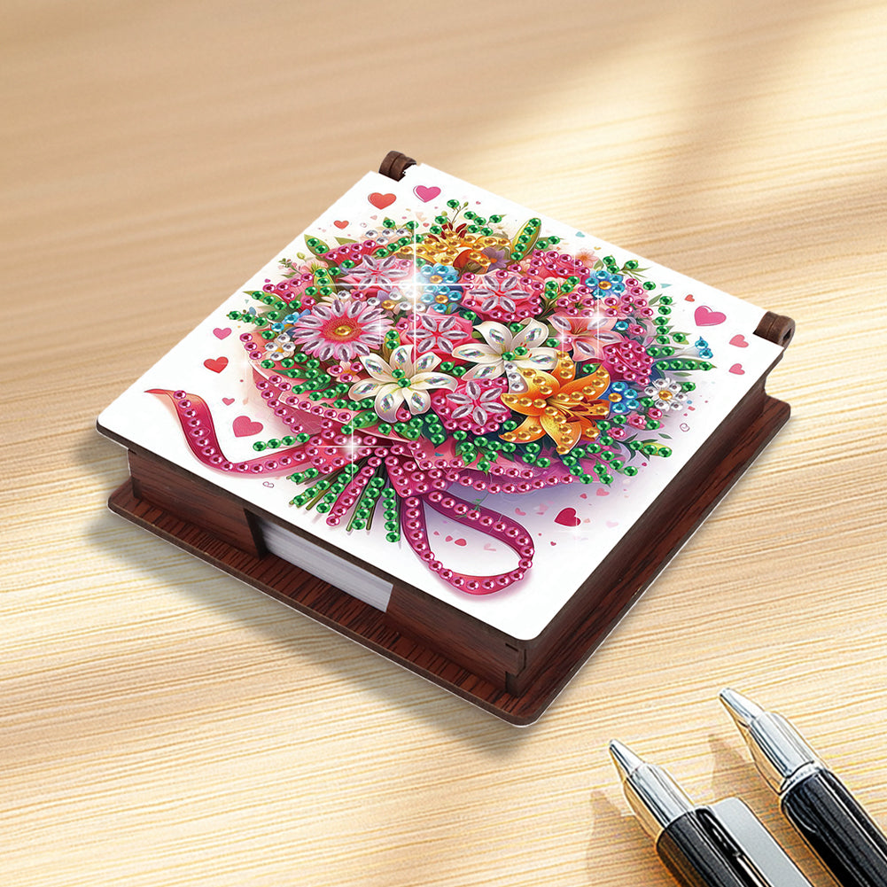1pc Diamond Painting Kit Note Box 160 Sticky Notes Home Office School Supplies