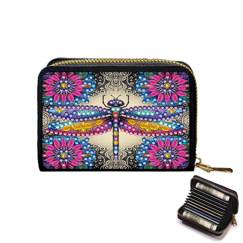 Diamond Painting Card Holder Coin Purse Diamond Art Wallet Pouch Gifts for Women