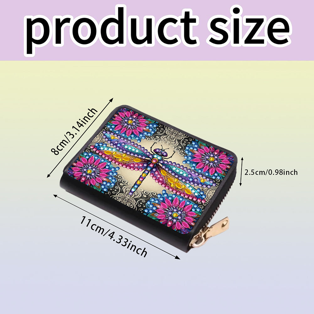 Diamond Painting Card Holder Coin Purse Diamond Art Wallet Pouch Gifts for Women