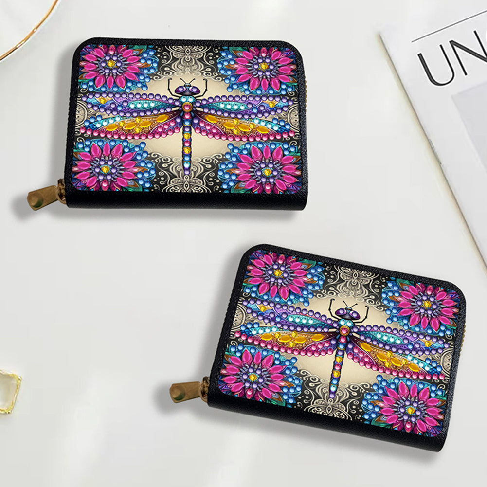 Diamond Painting Card Holder Coin Purse Diamond Art Wallet Pouch Gifts for Women