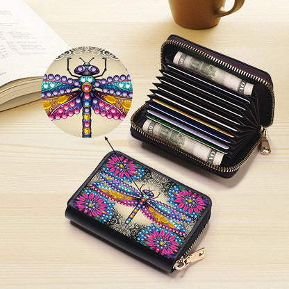 Diamond Painting Card Holder Coin Purse Diamond Art Wallet Pouch Gifts for Women