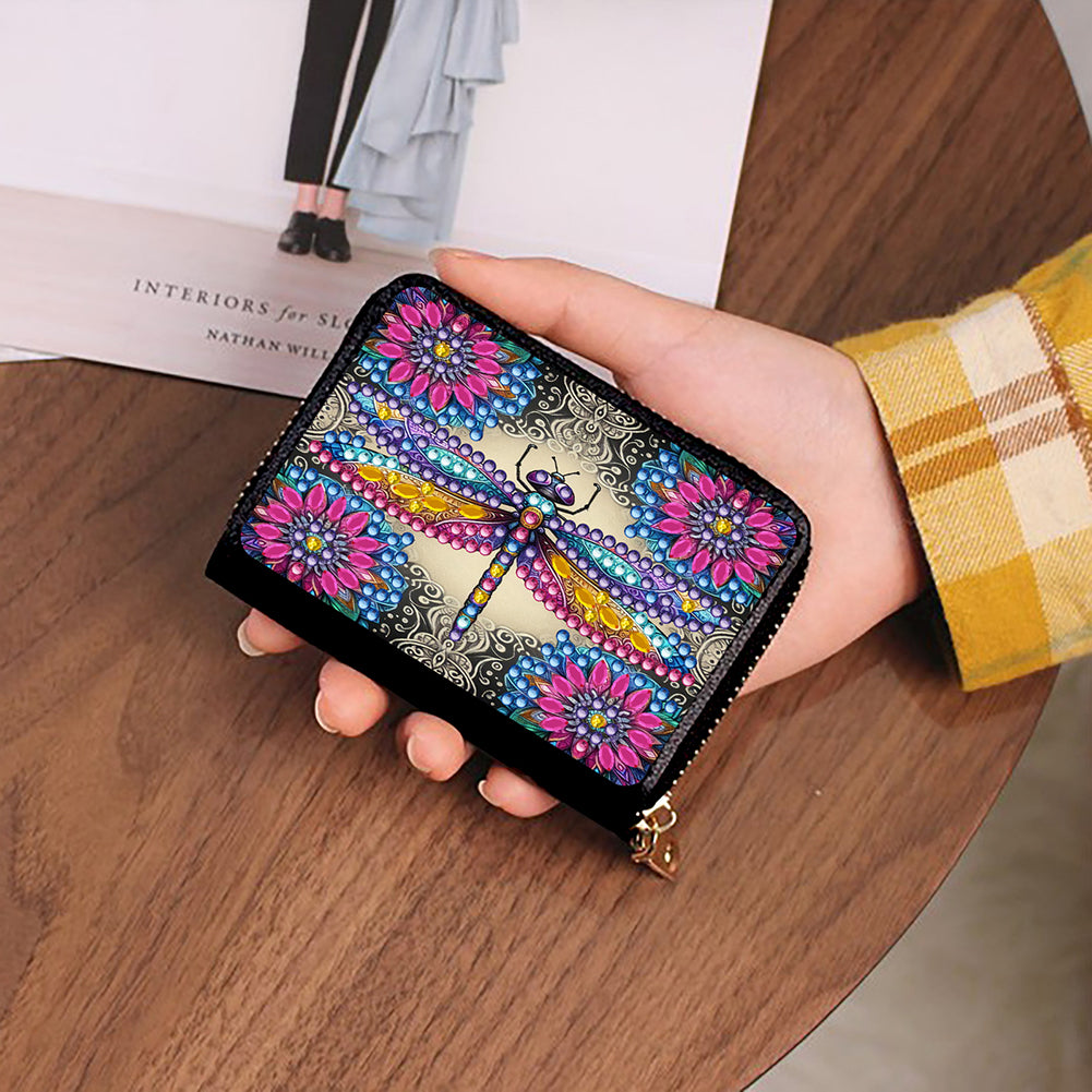 Diamond Painting Card Holder Coin Purse Diamond Art Wallet Pouch Gifts for Women