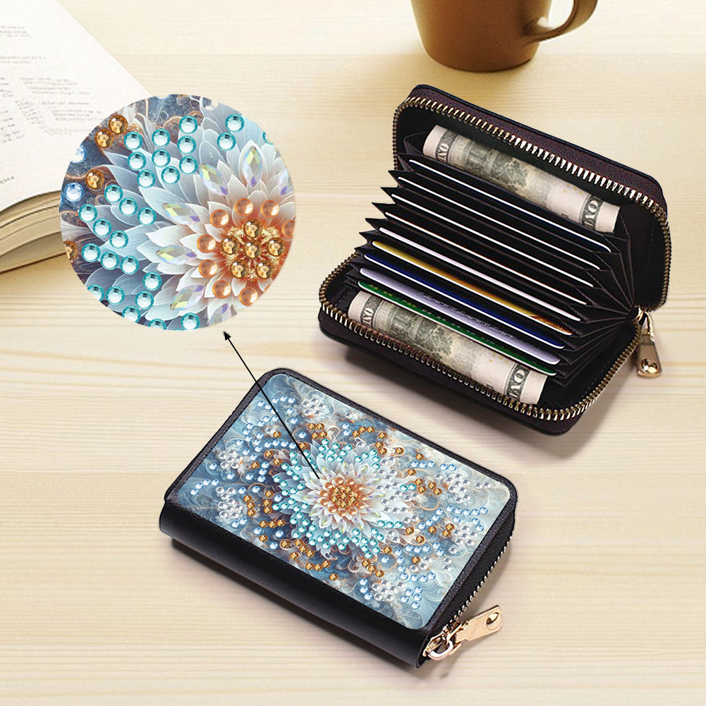 Diamond Painting Card Holder Coin Purse Diamond Art Wallet Pouch Gifts for Women