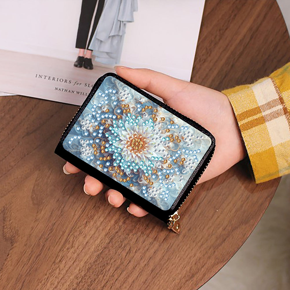 Diamond Painting Card Holder Coin Purse Diamond Art Wallet Pouch Gifts for Women
