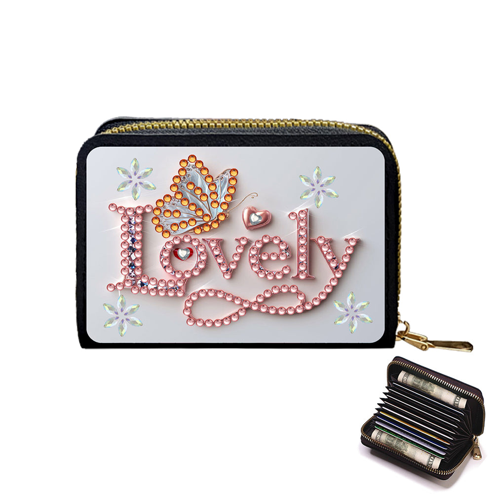 Diamond Painting Card Holder Coin Purse Diamond Art Wallet Pouch Gifts for Women