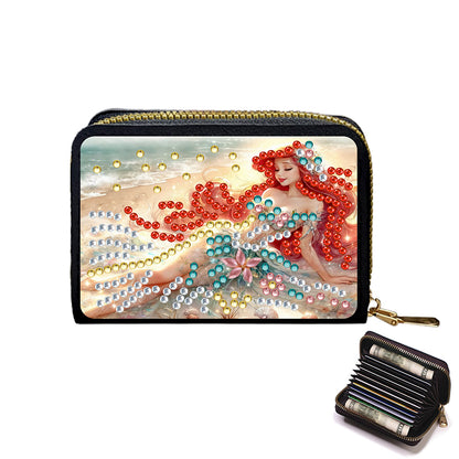 Diamond Painting Card Holder Coin Purse Diamond Art Wallet Pouch Gifts for Women