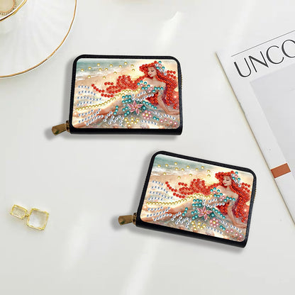 Diamond Painting Card Holder Coin Purse Diamond Art Wallet Pouch Gifts for Women