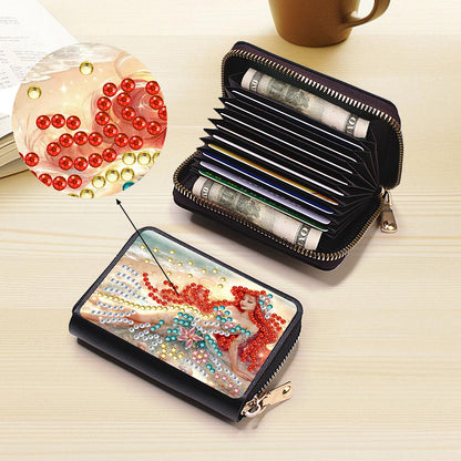 Diamond Painting Card Holder Coin Purse Diamond Art Wallet Pouch Gifts for Women