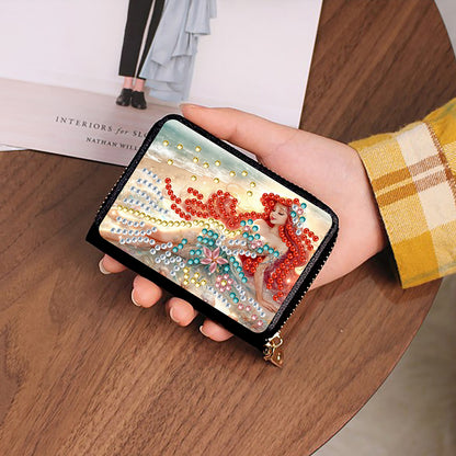 Diamond Painting Card Holder Coin Purse Diamond Art Wallet Pouch Gifts for Women