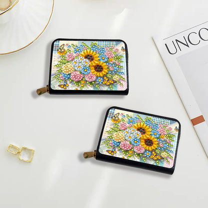 Diamond Painting Card Holder Coin Purse Diamond Art Wallet Pouch Gifts for Women