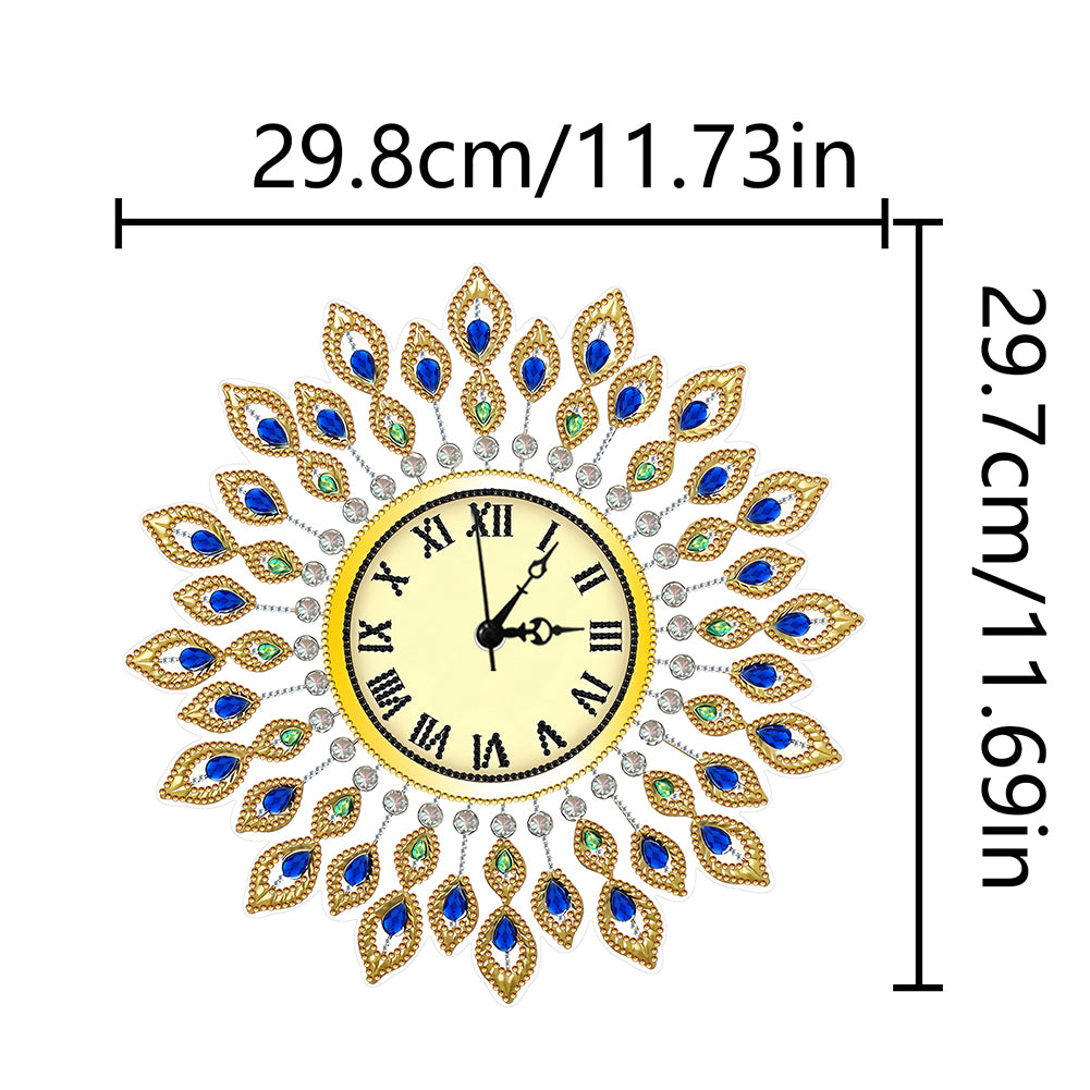 DIY Diamond Painting Clock Kits Diamond Art Clock Ornaments Kit Home Wall Decor