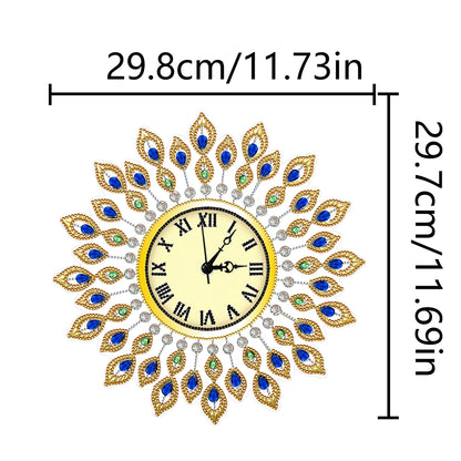 DIY Diamond Painting Clock Kits Diamond Art Clock Ornaments Kit Home Wall Decor