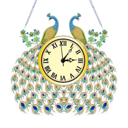 DIY Diamond Painting Clock Kits Diamond Art Clock Ornaments Kit Home Wall Decor