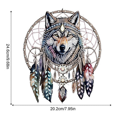 Acrylic Special Shape Animals Diamond Painting Ornaments for Garden Window Decor