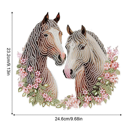 Acrylic Special Shape Animals Diamond Painting Ornaments for Garden Window Decor