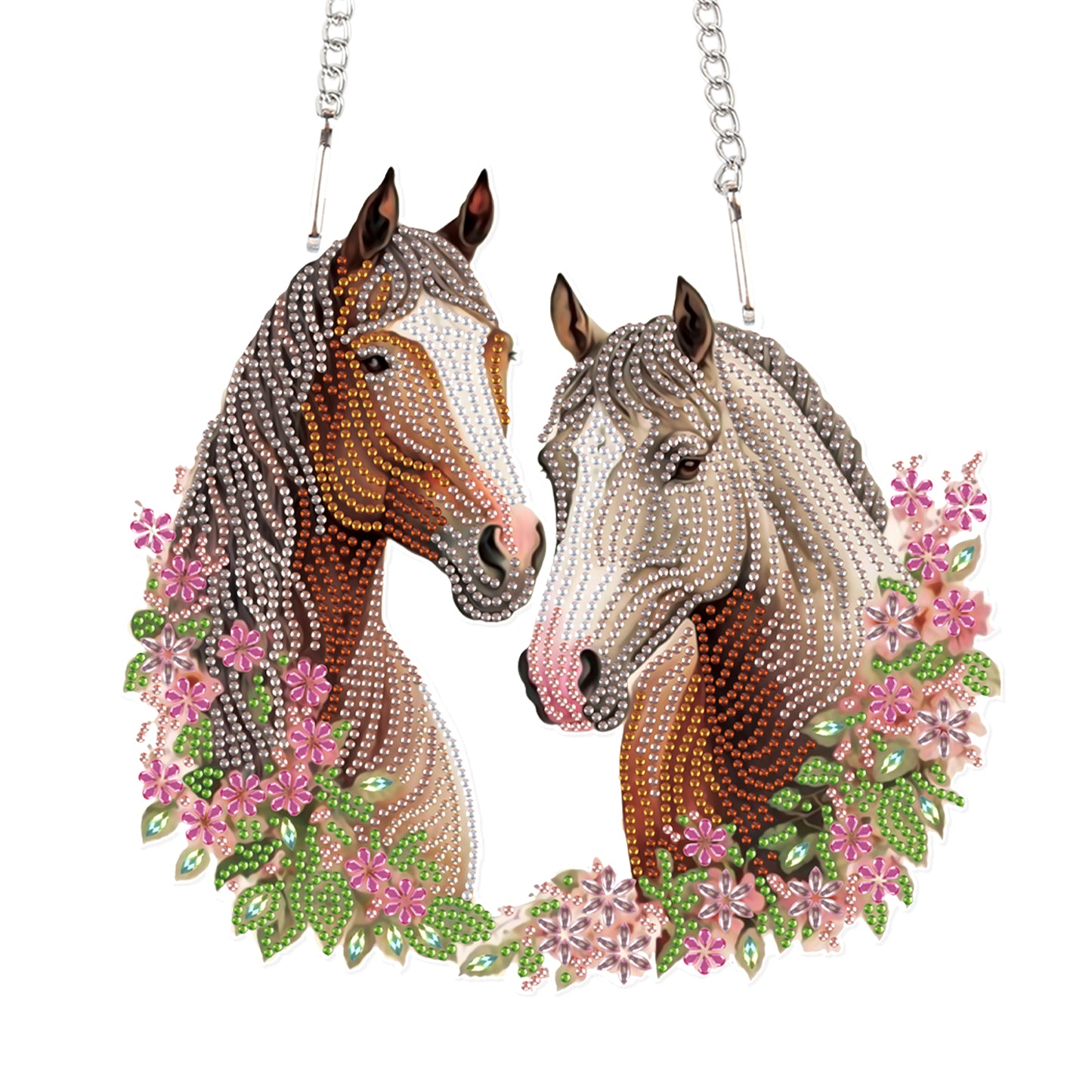 Acrylic Special Shape Animals Diamond Painting Ornaments for Garden Window Decor