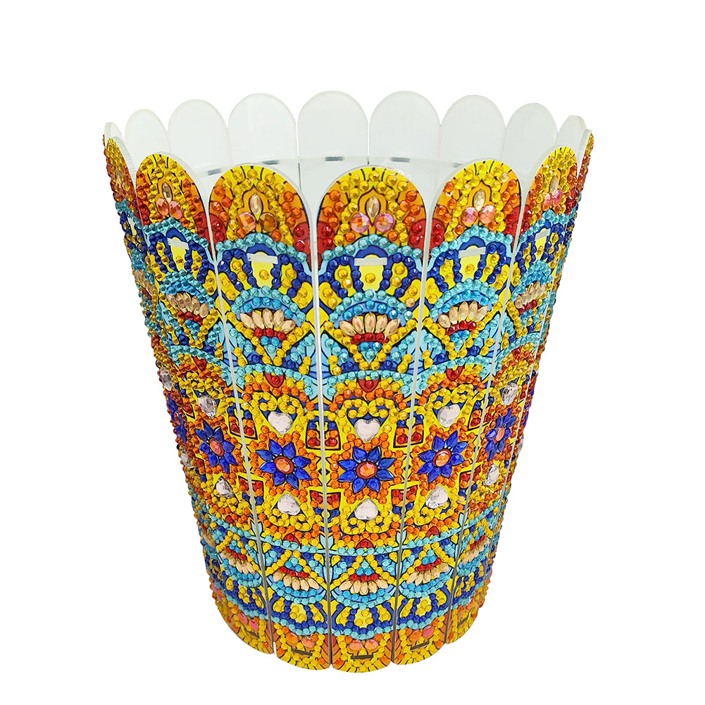 Diamond Painting Flower Vase Rhinestones Desktop Ornaments for Home Office Decor