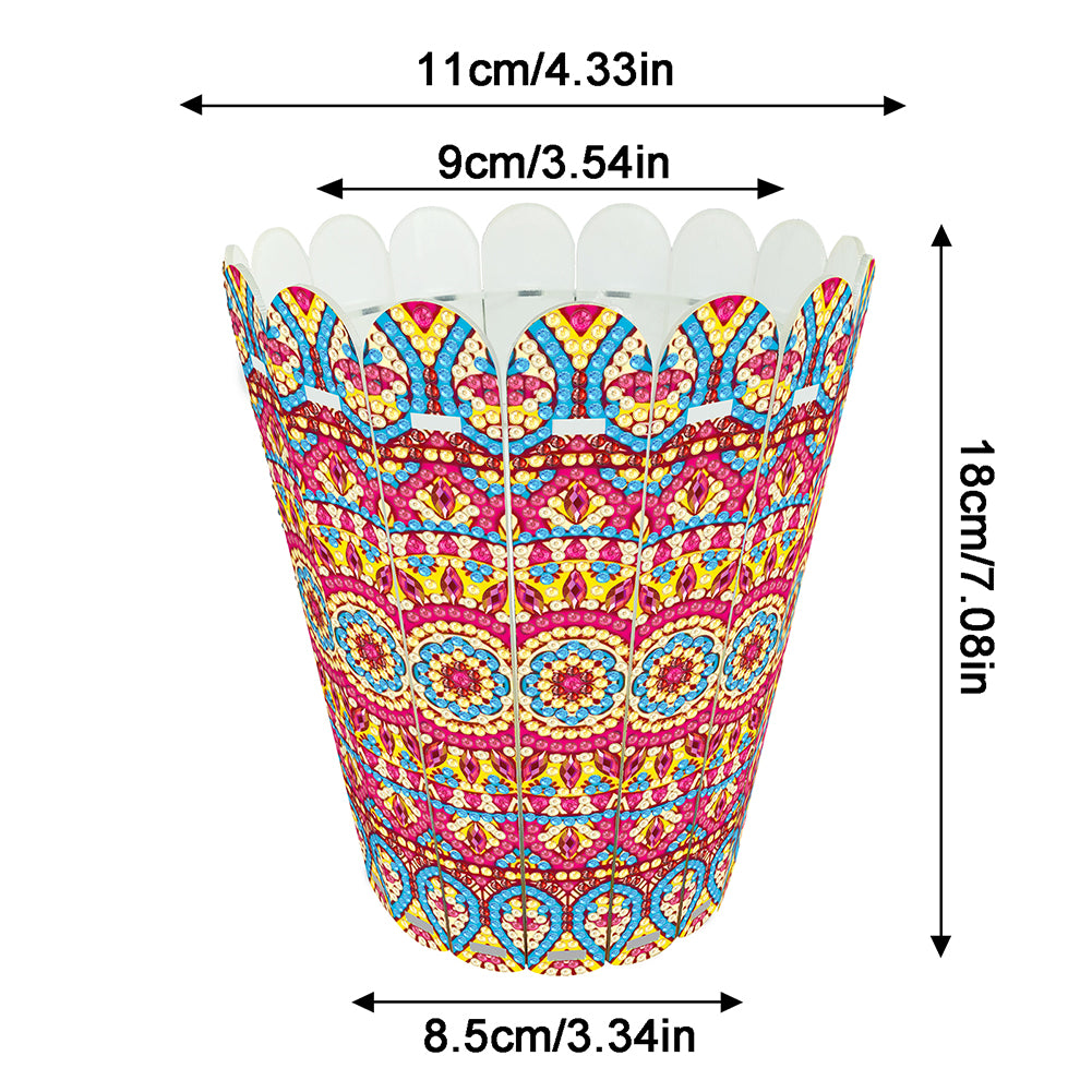 Diamond Painting Flower Vase Rhinestones Desktop Ornaments for Home Office Decor